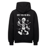 SEE YOU IN HELL Backprint Premium Hoodie