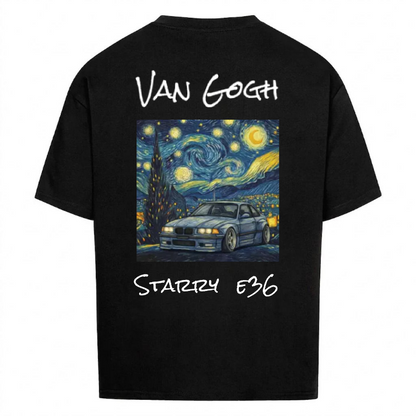Van Gogh x Car Personalisiertes T-Shirt