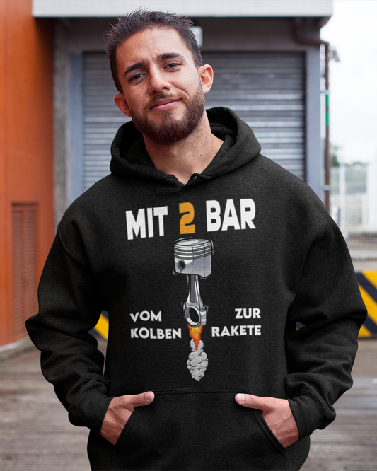 VOM KOLBEN ZUR RAKETE Hoodie