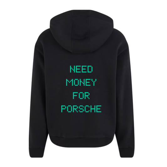 NEED MONEY FOR PORSCHE Premium Zipper