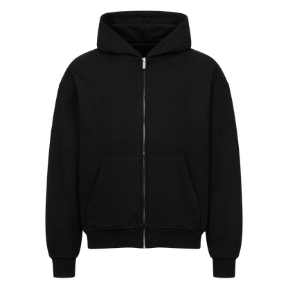 NO RISK NO STORY Oversized Zipper Hoodie